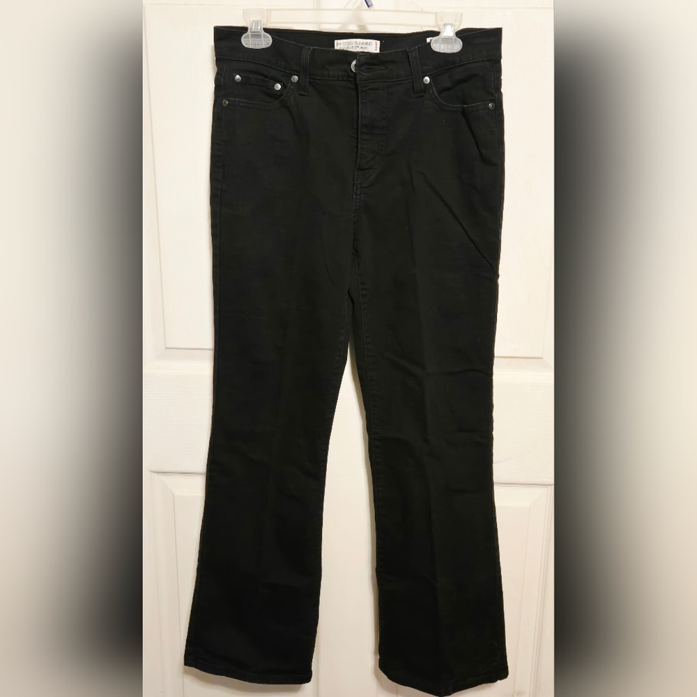 Levi's Women's Boot Cut 512s Black Jeans Size 12